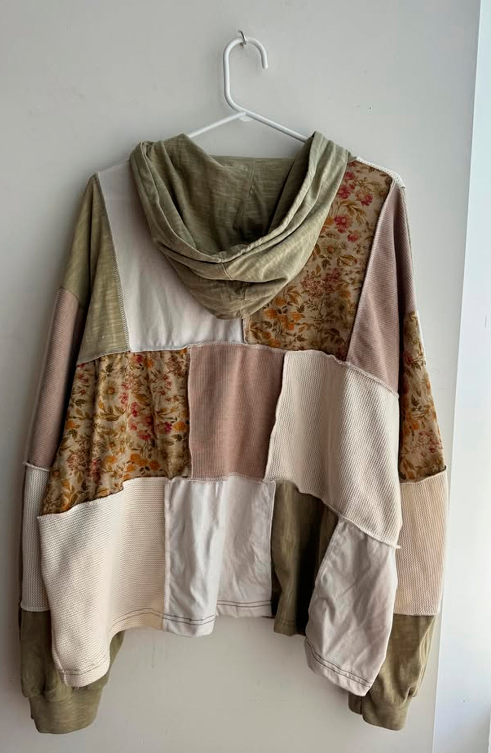 Botanical Patchwork Hoodie