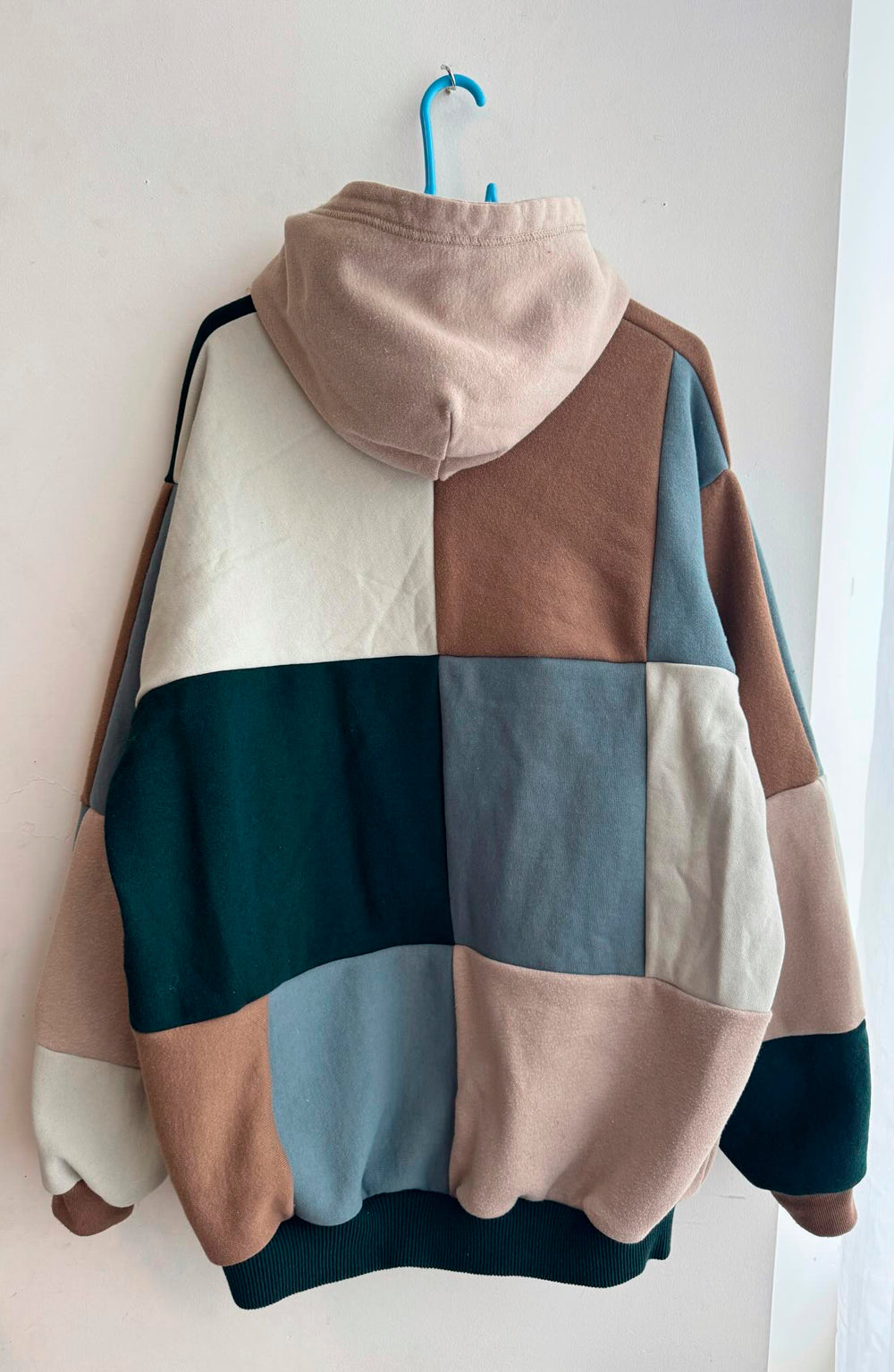 Folk Art Upcycled Hoodie