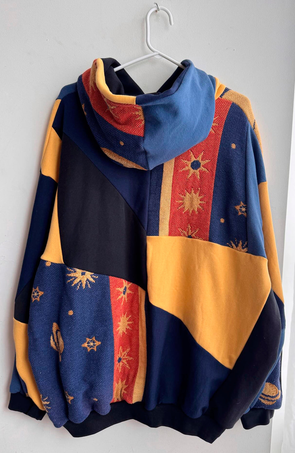 Sun Patchwork Hoodie