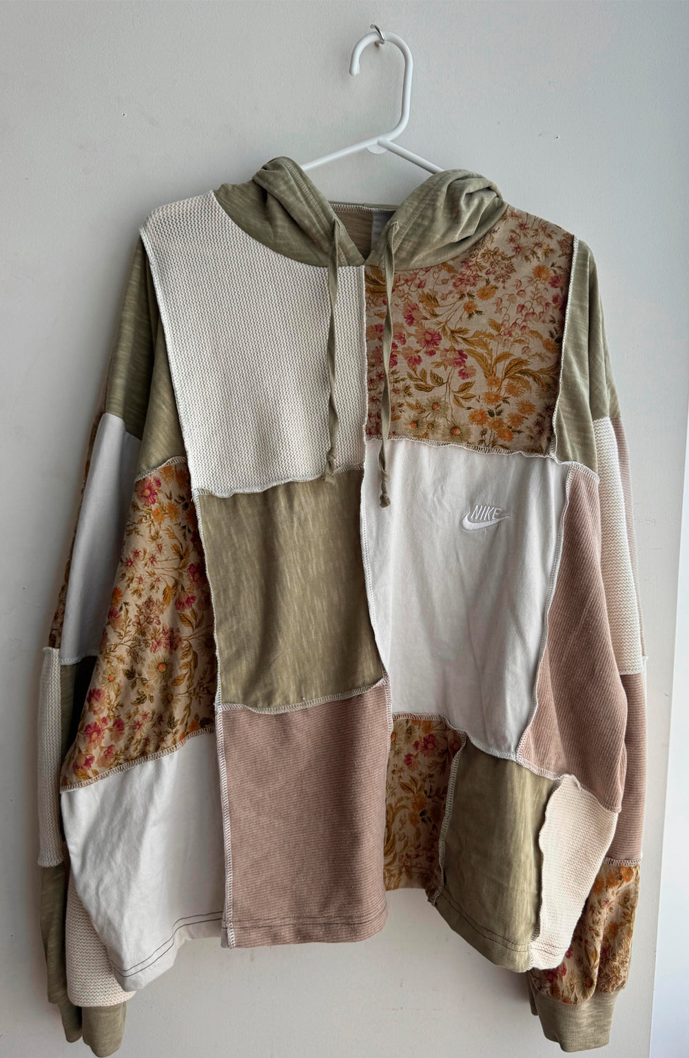 Botanical Patchwork Hoodie