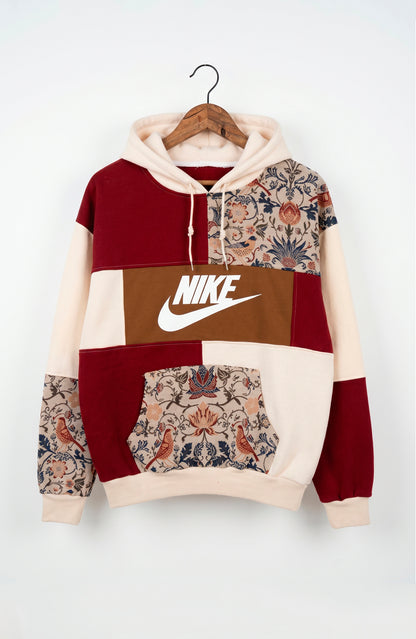 Botanical & Bird 1-of-1 Reworked Hoodie