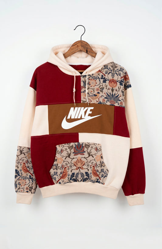 Botanical & Bird 1-of-1 Reworked Hoodie