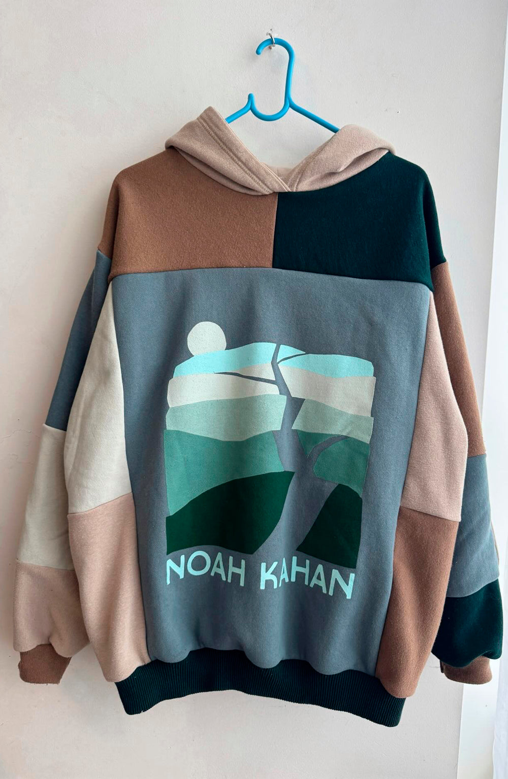 Folk Art Upcycled Hoodie