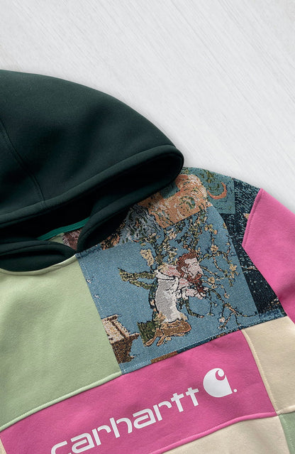 Garden Tapestry 1-of-1 Reworked Hoodie