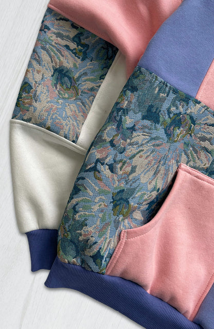 Pastel Garden 1-of-1 Reworked Hoodie