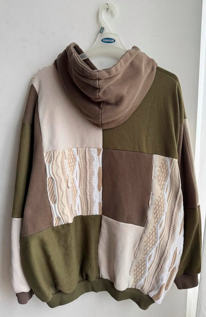 Reworked Concert Tour Patchwork Hoodies