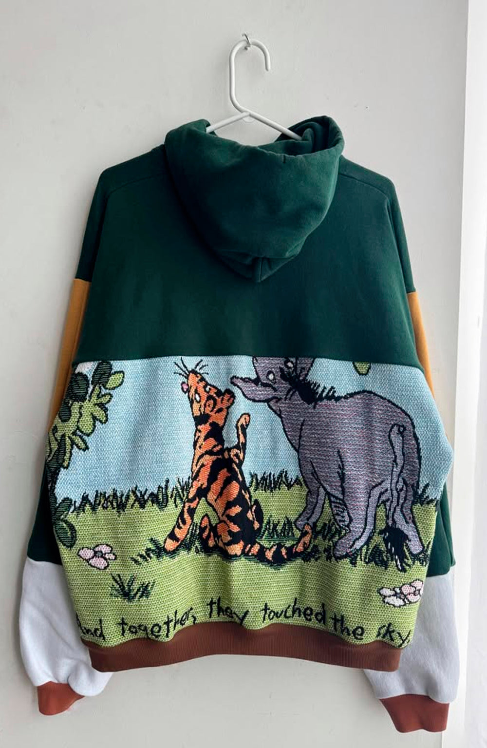 Reworked Storybook Tapestry Hoodie