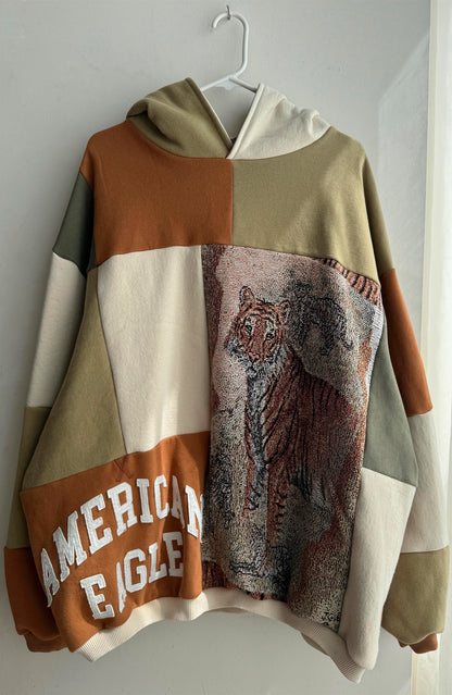 Reworked Tapestry Hoodie