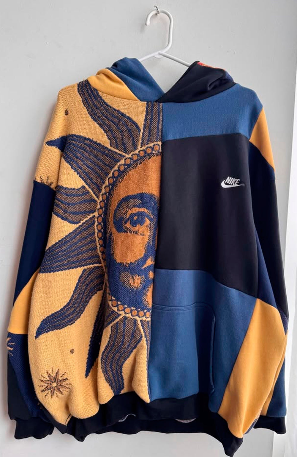 Sun Patchwork Hoodie