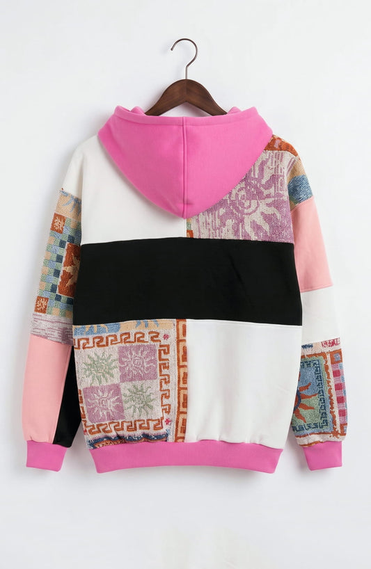 Sun & Oasis 1-of-1 Tapestry Reworked Hoodie