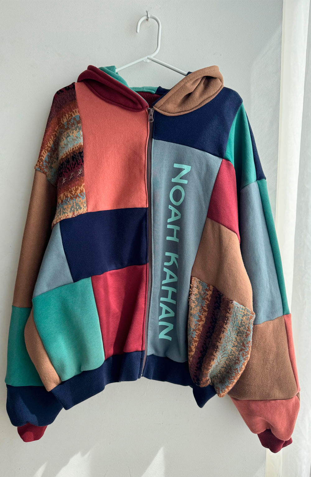 Teal & Rust Colorblock