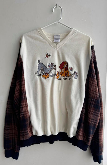Unique Reworked Soft Pullover