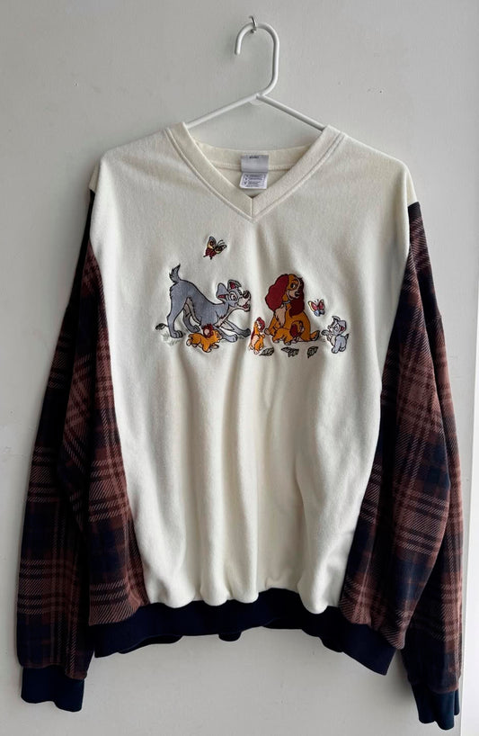Unique Reworked Soft Pullover