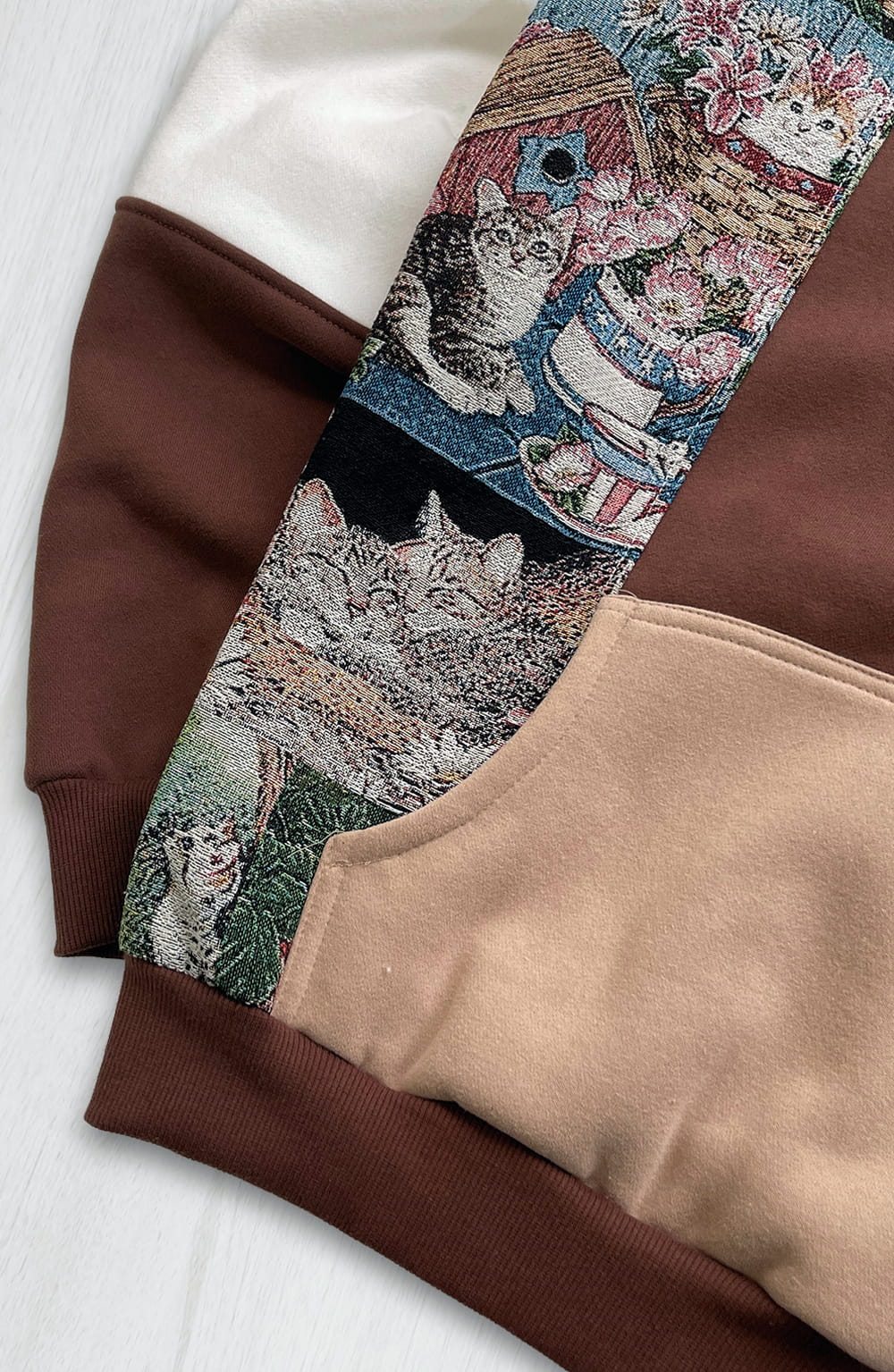 Cat Garden 1-of-1 Reworked Hoodie
