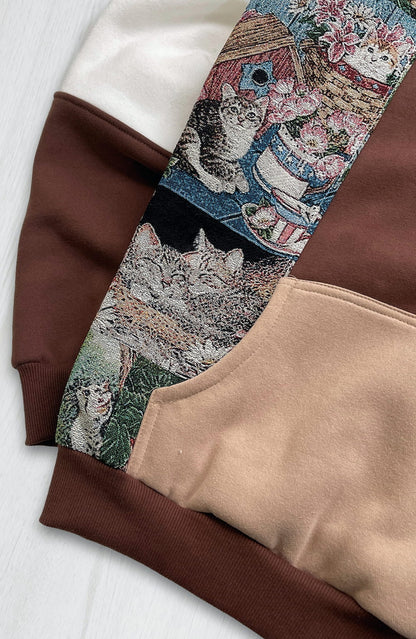 Cat Garden 1-of-1 Reworked Hoodie